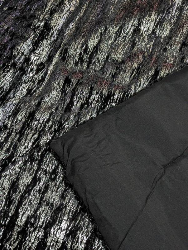 Both sides of blanket