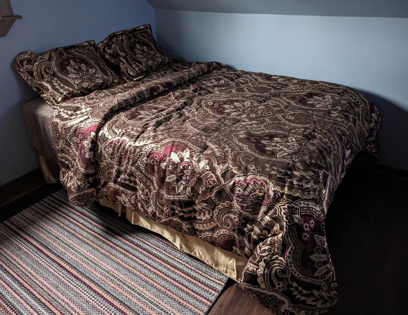 With natural lighting