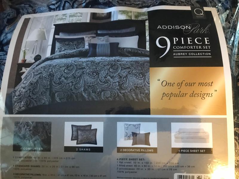 9 piece Comforter Set