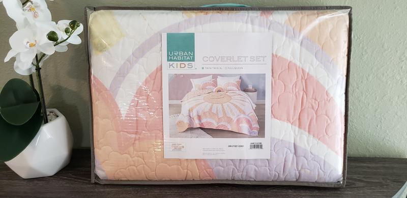 Urban Habitat Kids Dawn Sunshine Clouds Reversible Quilt Set