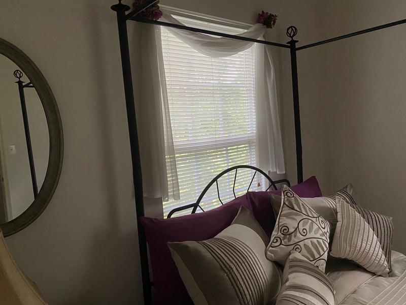 Amherst Comforter Set paired with Purple Sheets