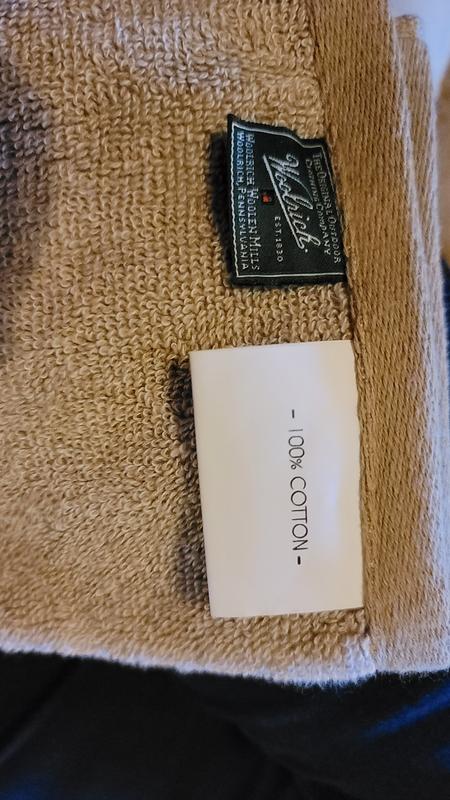 Woolrich Marle 100% Cotton Dobby Yarn Dyed Luxurious Bath Towel