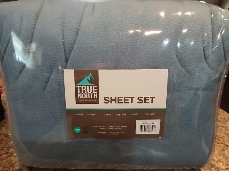 True North by Sleep Philosophy Micro Fleece Sheet Set Designer Living