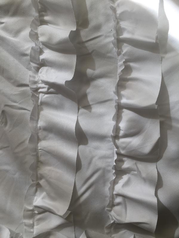Detail of ruffles