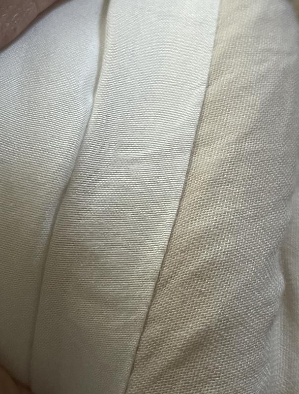 Looks brand new after multiple washes! The seems are perfect!