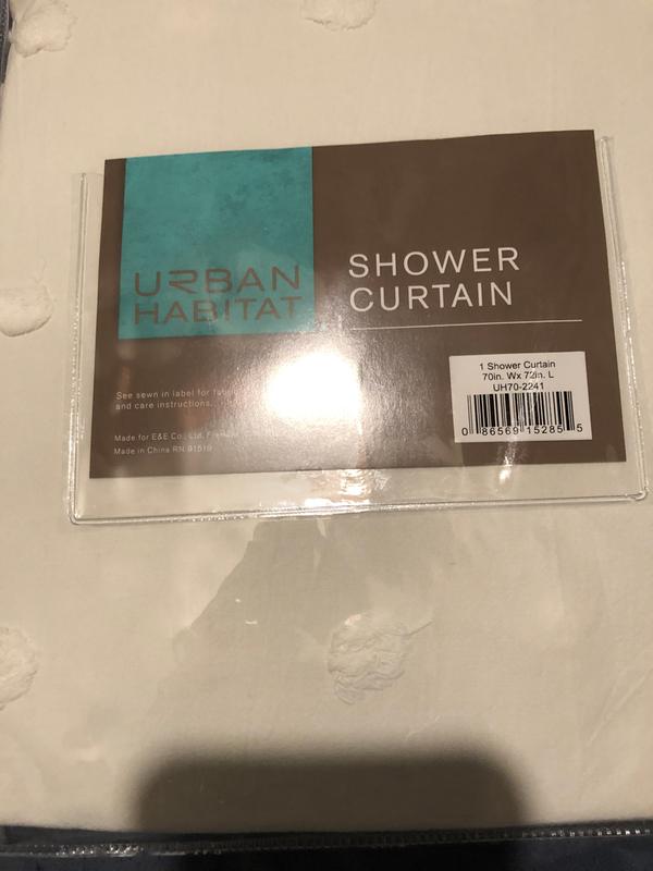 shower curtain