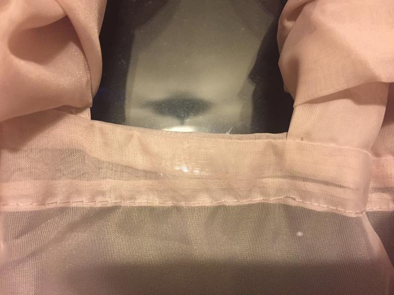 Uneven stitching