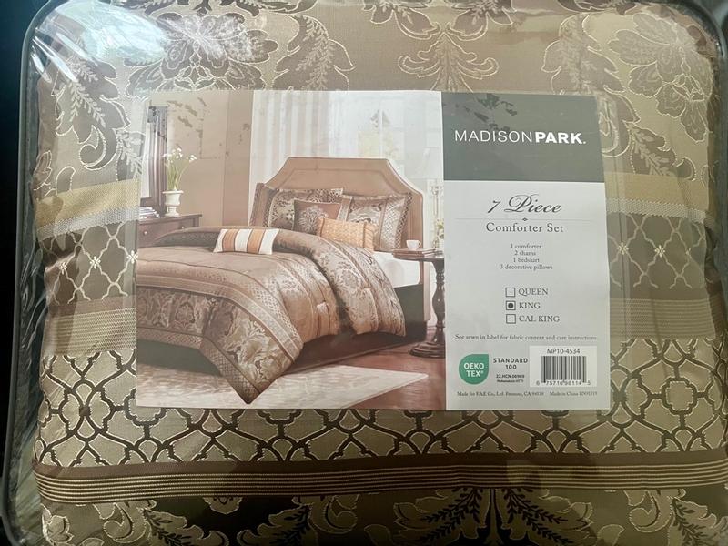 Online Madison Park Bellagio King 7 pc Comforter Set