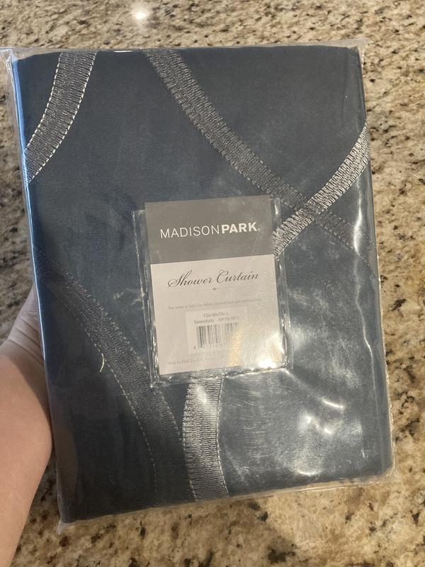 Madison Park Serendipity Embroidered Shower Curtain Bed Bath and