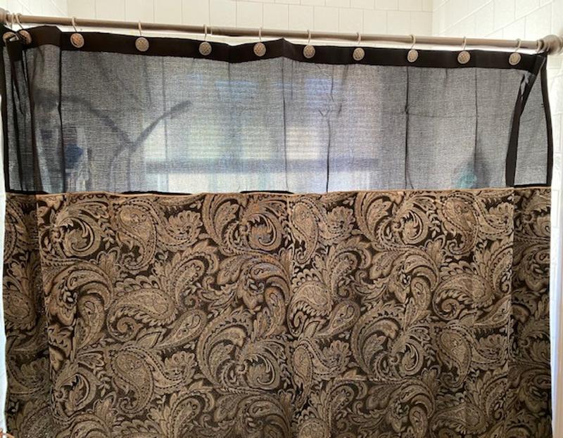 Nice shower curtain