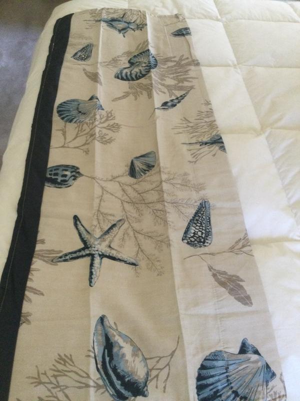 Love the nautical print.
