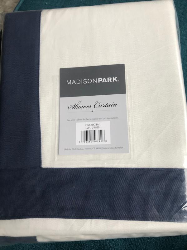 Madison Park Greyson 72-Inch x 72-Inch Shower Curtain | Bed Bath & Beyond