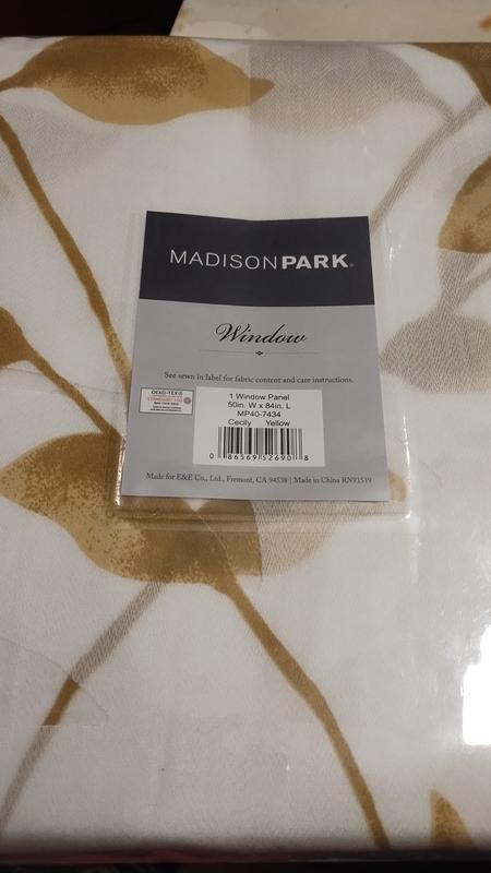 Madison Park Window Panel