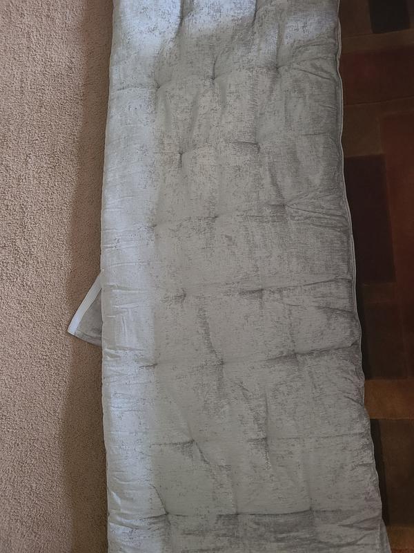 27x74 Alder Chenille Lounge Floor Pillow Cushion Ivory - Intelligent  Design