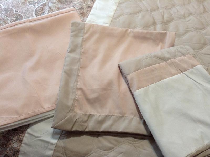 BedSkirt, 2 Euro Shams, and 2 Shams