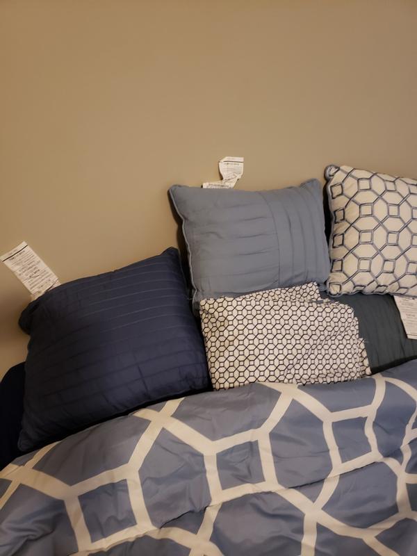 decorative pillows and sheets ect