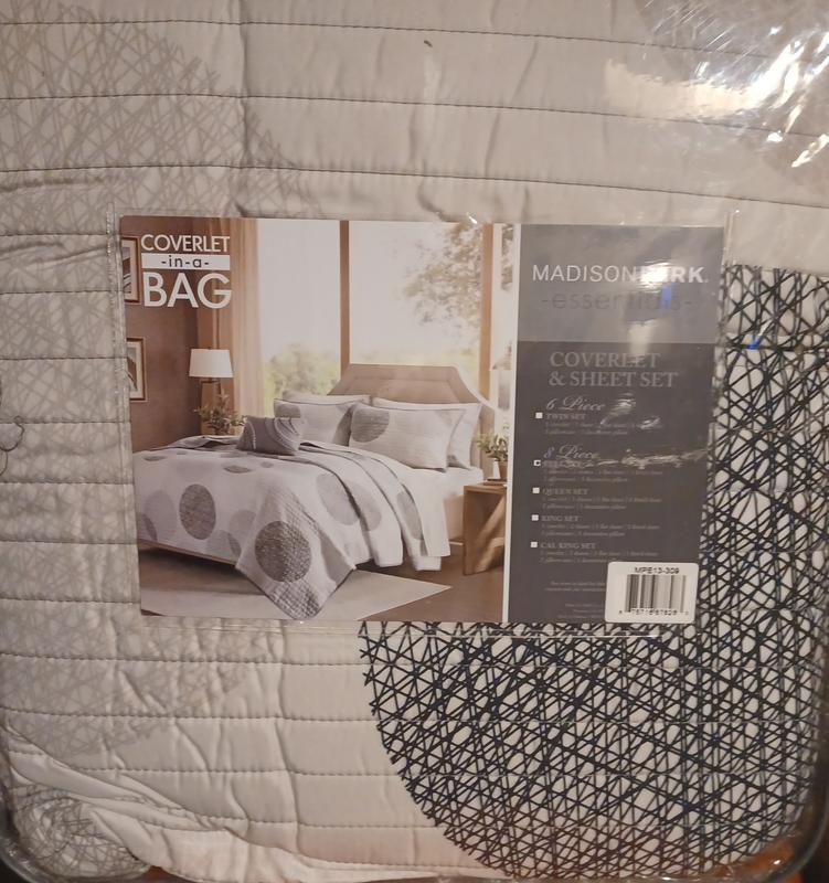 Madison park -Knowles Coverlet Set