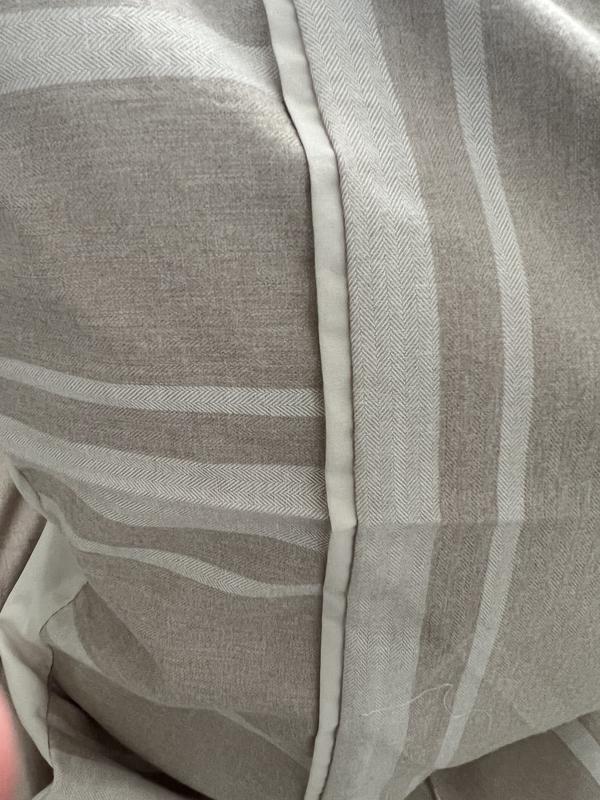 Beautiful stitching and fabric.