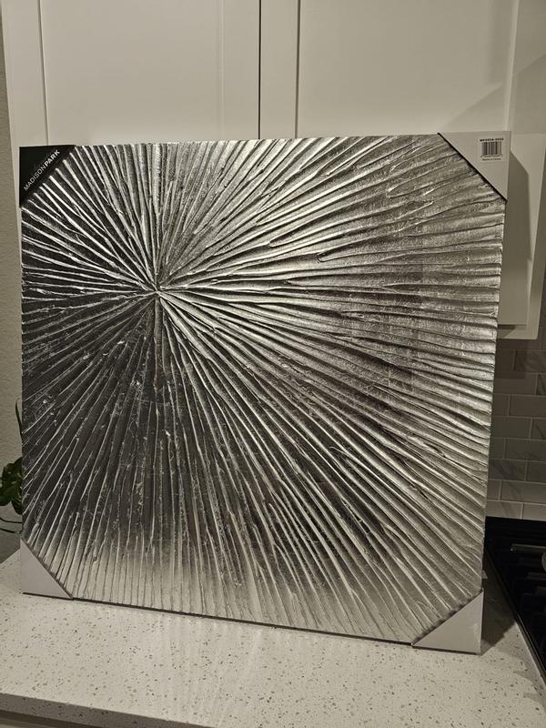 Madison Park Signature Sunburst Hand Painted Dimensional