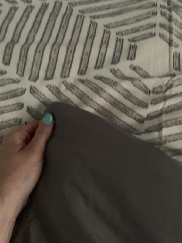 Solid grey on the other side