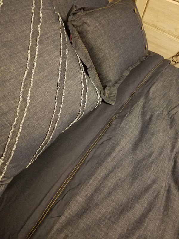 Woolrich Perry Oversized Denim Comforter Set | belk Woolrich Perry Oversized Denim Comforter Set | belk