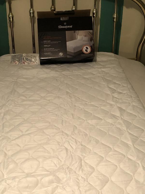 Beautyrest 3M Scotchguard cheapest Heated Mattress Pad Blanket Queen Size