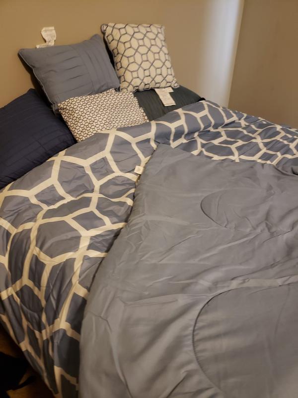 corner folded over showing the 2nd color