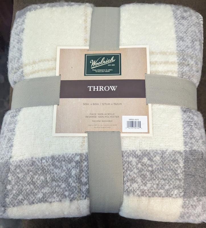 Woolrich sherpa throw hotsell