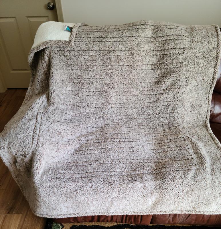 Gorgeous heated throw