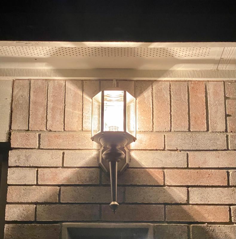My outdoor wall light