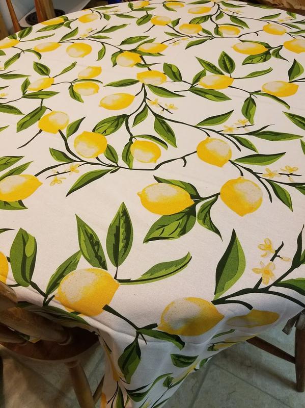 Lemon Bliss Printed Kitchen Towels, Set of 4