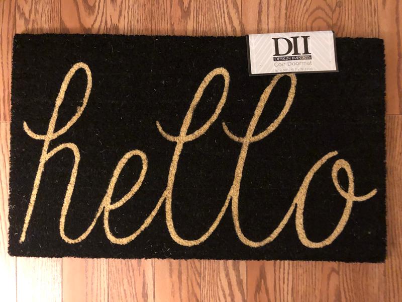 Hello Summer Gnomes Coir Outdoor Doormat