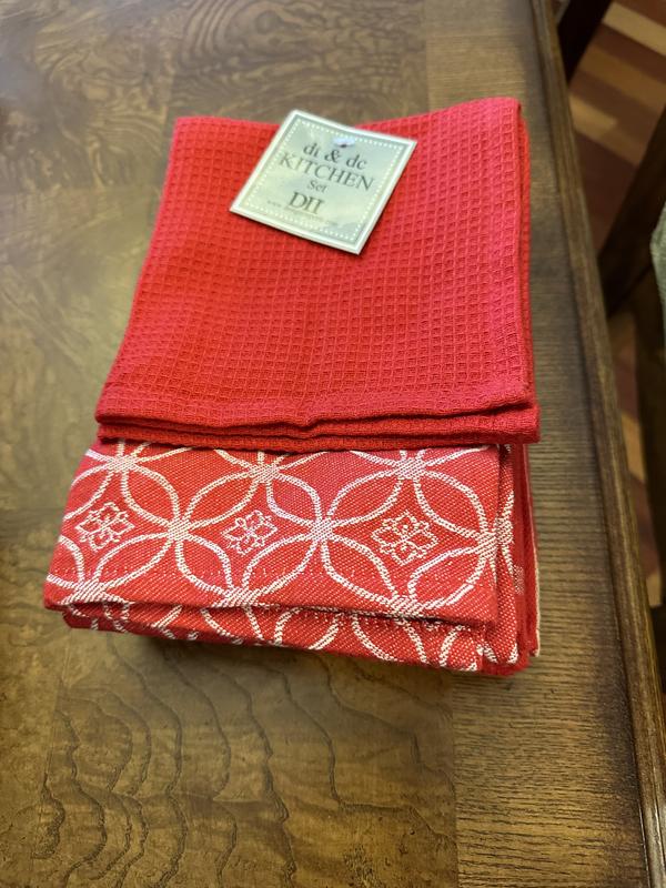 5pk Kitchen Towel & Dishcloth Set Nautical - Design Imports