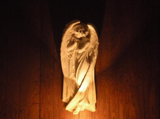 Santa Croce Angel Wall Sculpture: Medium