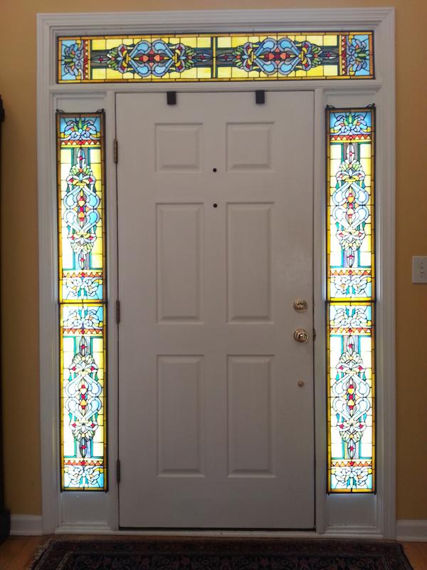 Tiffany-Style Stained Glass Window - Blackstone Hall - Design Toscano