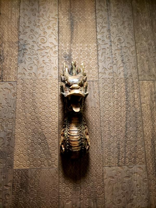 The Fire Dragon Wall Sculpture: Set of Two - NG933987 - Design Toscano