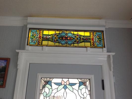 Tiffany-Style Stained Glass Window - Blackstone Hall - Design Toscano