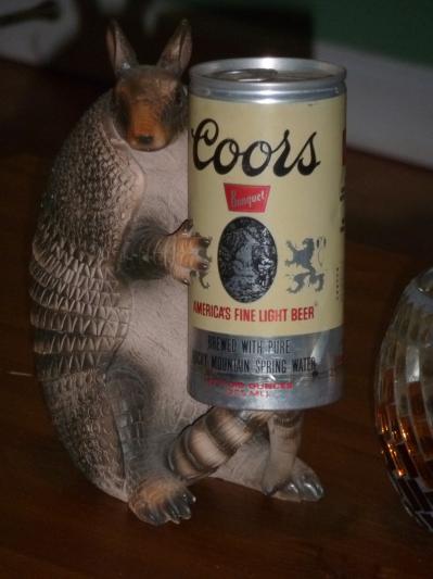 Tex the Armadillo Beverage Holder - QL57556 - Design Toscano