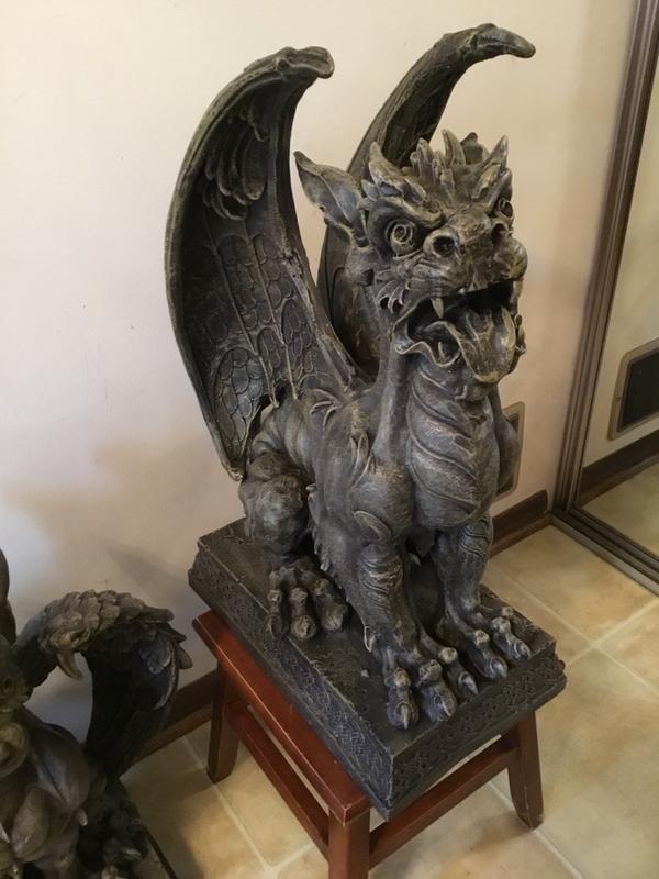 Argos Gargoyle Sentinel Sculpture - CL36865 - Design Toscano