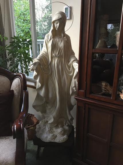 Virgin Mary Light Statue - Design Toscano