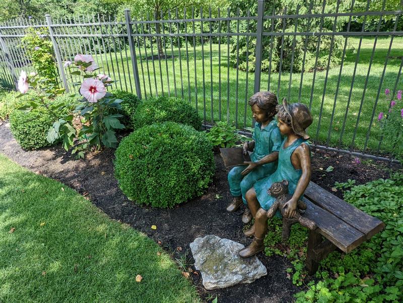 Design Toscano Read To Me Boy And Girl Bronze Statue pn7303