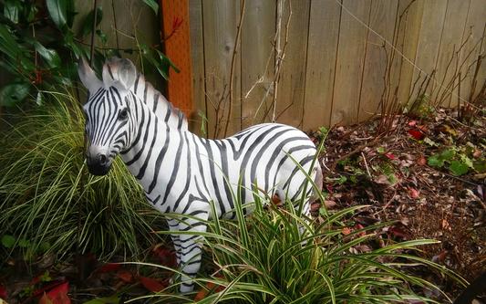 Grand-Scale African Zebra Statue - NE110075 - Design Toscano