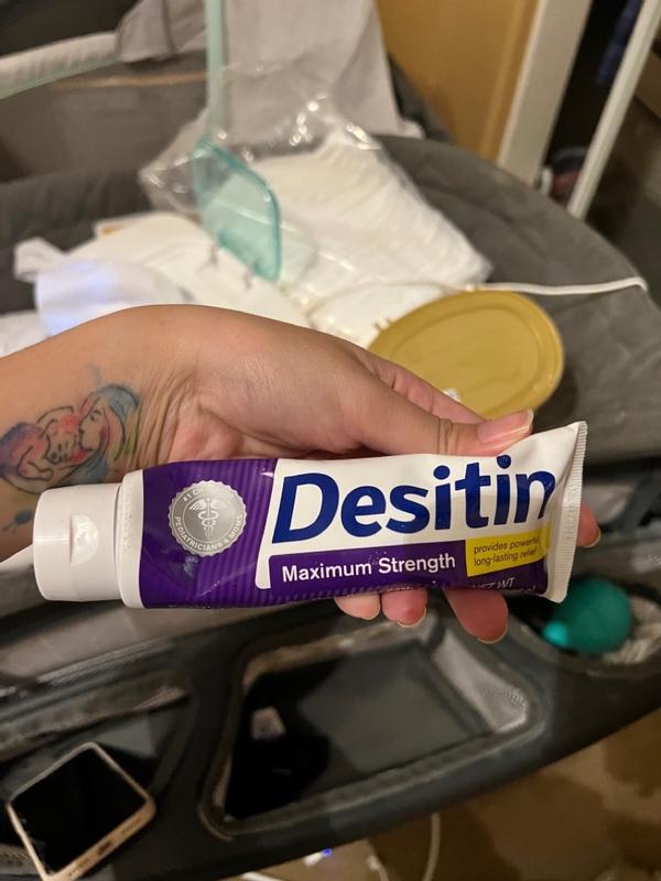 Desitin Maximum Strength Baby Diaper Rash Cream With Zinc