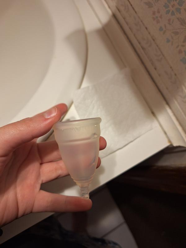 Post sink wash at the end of my period.