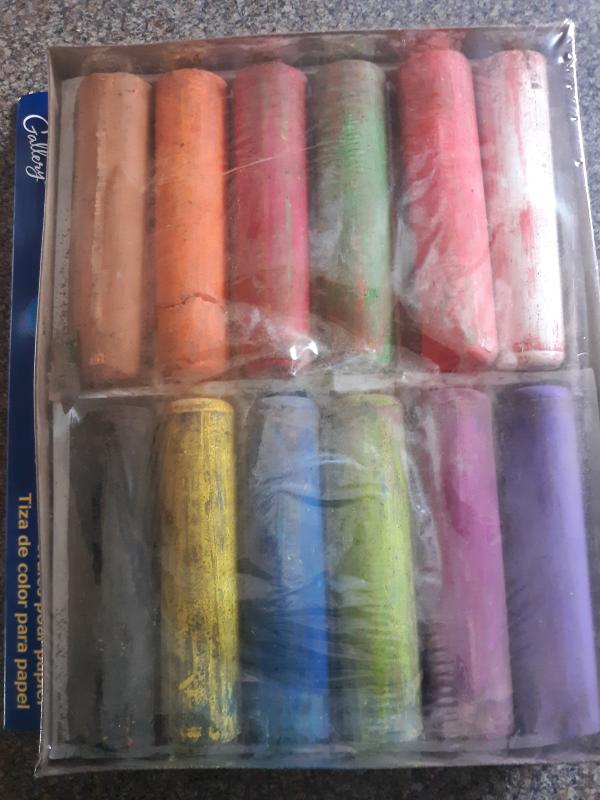  Prang® Hygieia® Dustless Chalk, White, Box Of 12 : Chalkboard  Chalk : Office Products