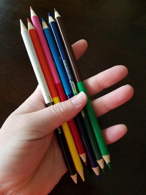 8 Packs: 3 Packs 18 ct. (432 total) Prang® Duo Colored™ Pencils