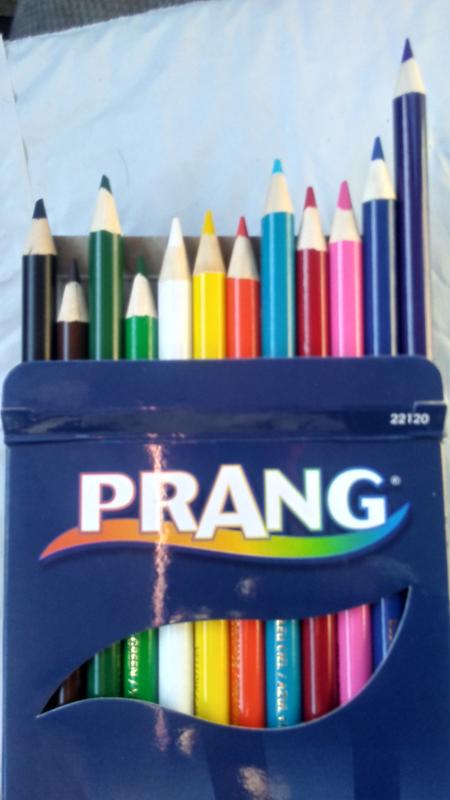 Prang Thick Core Colored Pencil Set, 3.3 Millimeter Cores, 7 Inch Length, 8  Pencils, Assorted Colors (22080)