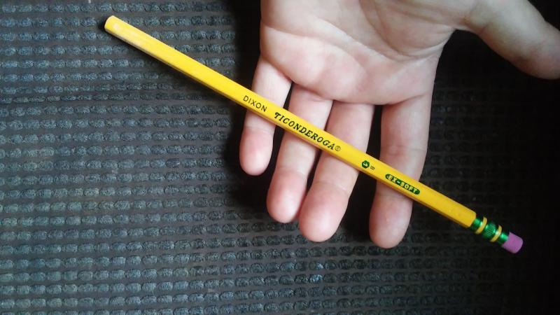 Ticonderoga Wood-Cased Pencils - 2HB Lead - Black Lead - Yellow Barrel - 96  / Pack - Thomas Business Center Inc