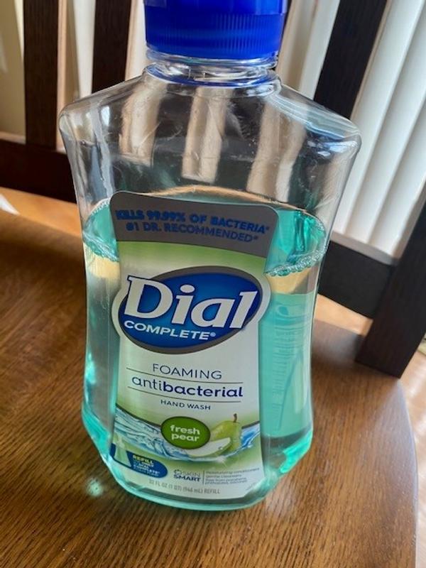 Dial Complete Antibacterial Foaming Hand Wash Fresh Pear Walgreens