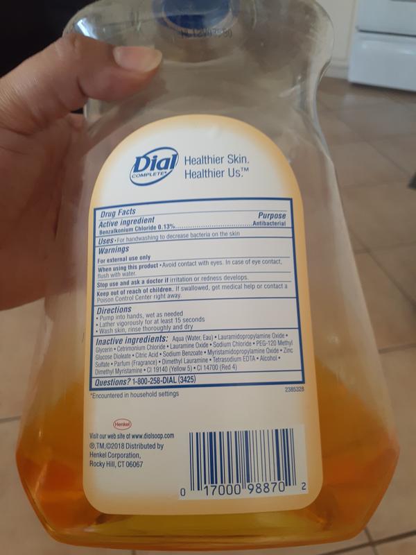 Dial Complete Antibacterial Liquid Hand Soap Gold 11 fl oz Meijer